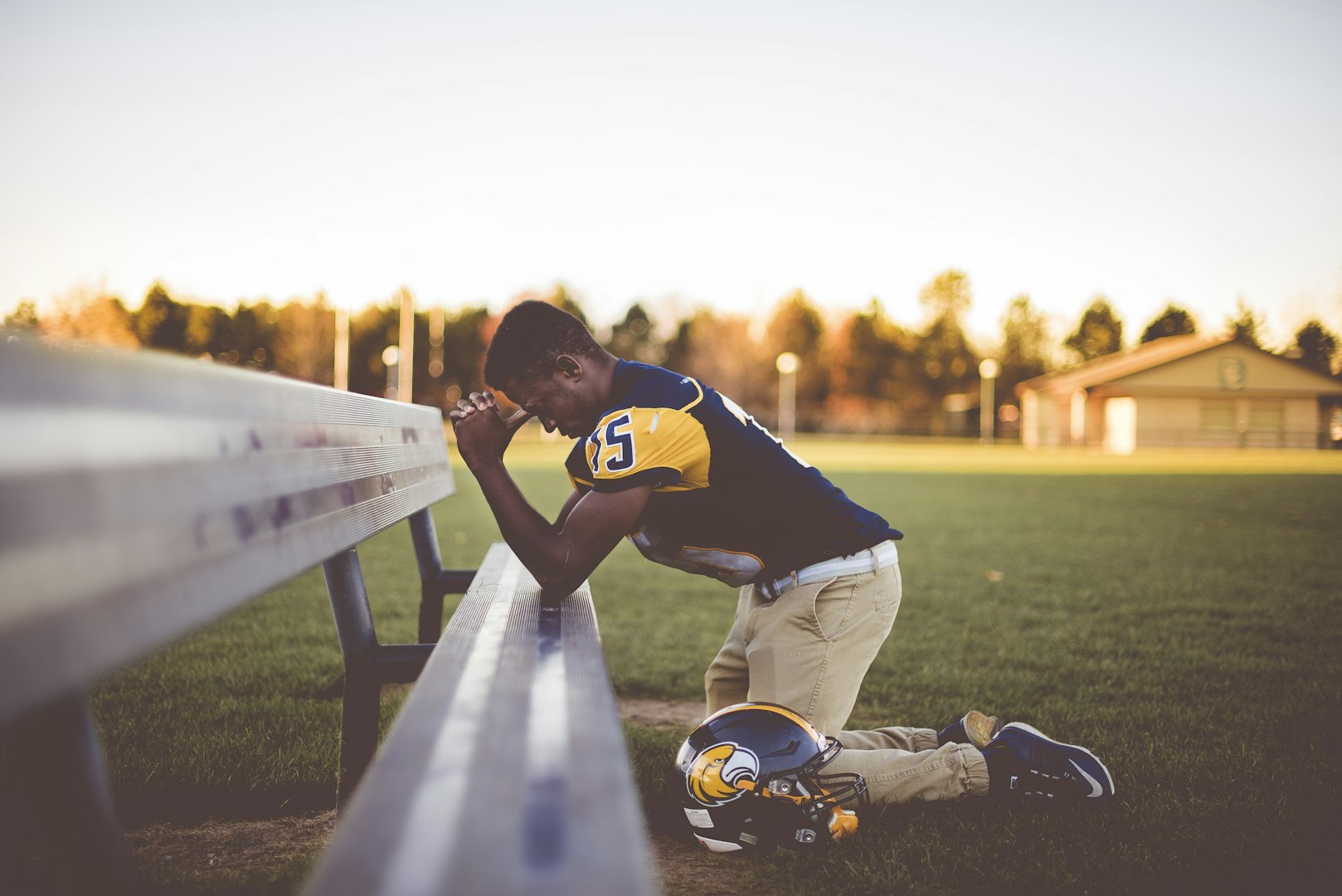 Football praying